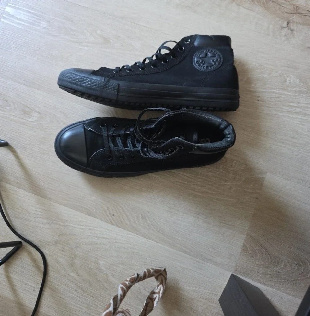 Converse Chuck Taylor All Star PC Boots Mens Black Nubuck M8/ W10..RARE🔥